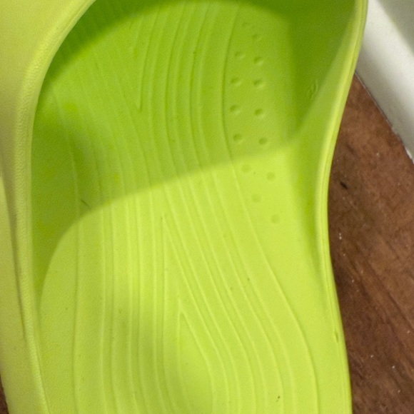 Versace Jeans Couture Neon Yellow Sandals - Picture 5 of 7